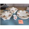 Image 1 : Antique - Marlborough Royal Petal, Grindley England "Penrose" Dish Set + Creamer Dish