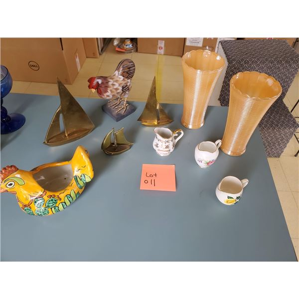 Vintage Decorative Items & Vases