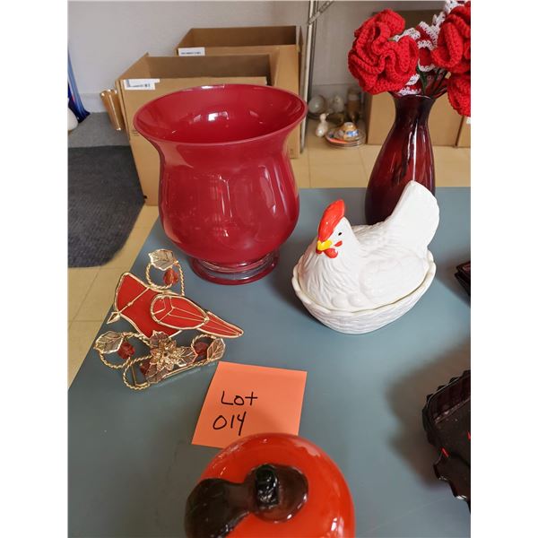 Antique Assorted Decor & Dishes