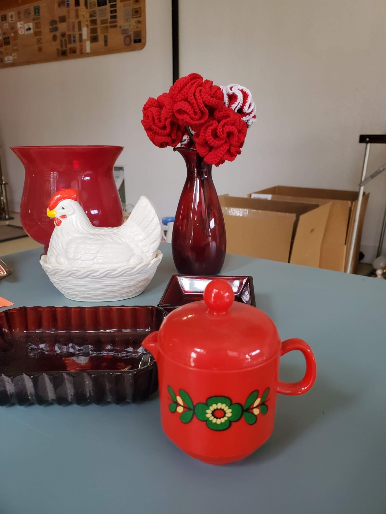 Antique Assorted Decor & Dishes