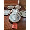 Image 1 : Vintage Floral Plates, Different Designs