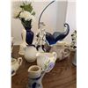 Image 3 : Various Vintage Decorative Items, Dishes & Blue Figurines