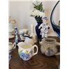 Image 5 : Various Vintage Decorative Items, Dishes & Blue Figurines
