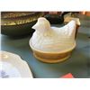 Image 4 : Rooster Dish, China Skunks, Assorted Duck, Puppy & Elephant Figurines