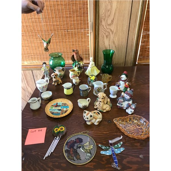 Hummingbird Wall Decor, Puppy, Kitty &Snowman Ornaments & Home Decor