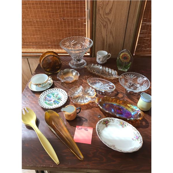 Sunflower Paper Weight,  Crystal Vases & Bowls, Teacup/Saucer