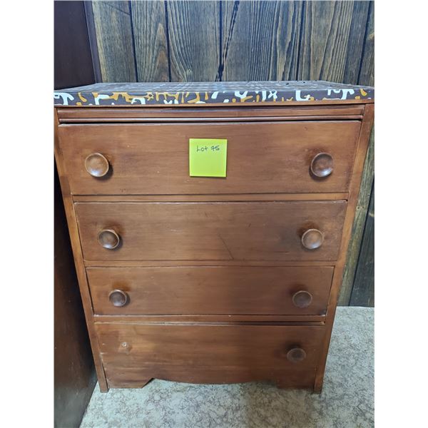 Vintage 4 Drawer Dresser