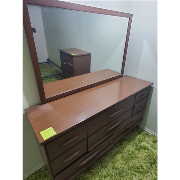 Vintage Dressor & Mirror
