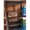 Image 1 : Brown Metal Shelving Unit