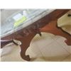 Image 2 : Oval Carrera Marble & Wood Table