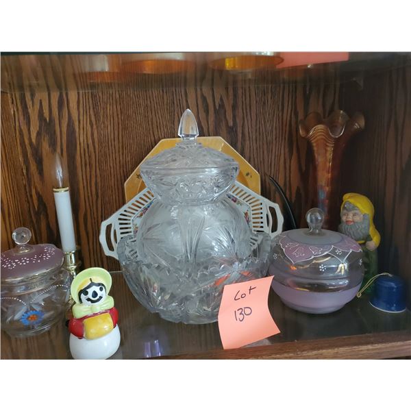 Assorted Crystal, China & Ornaments