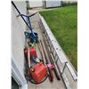 Image 1 : Post Hole Digger, Ladder & Misc Garage & Garden Item