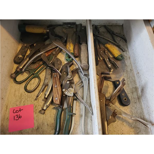 Vice Grip, Scrapers  Pliers