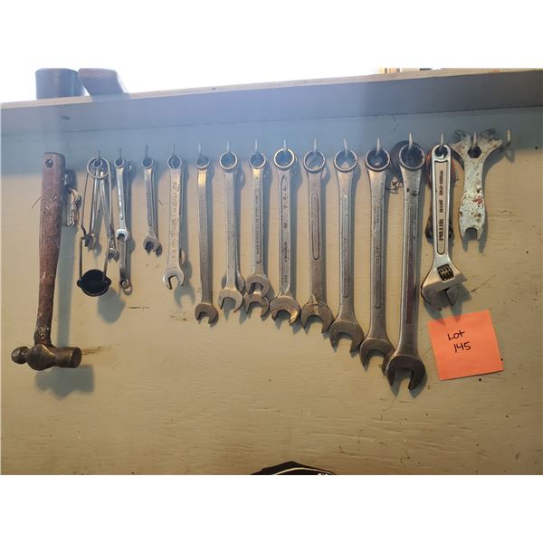 Hammer & Assorted Wrenches