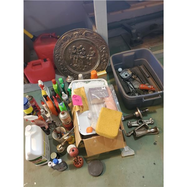 Brass Plate, Cleaning Products, Misc Metal Components & Gas Cans