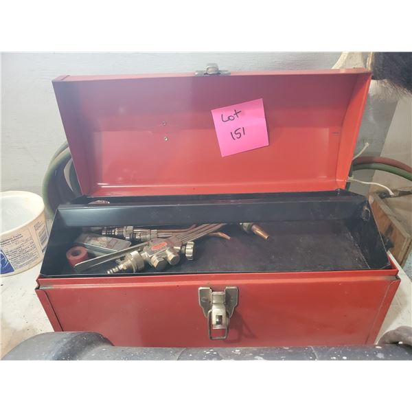 Oxy Acetylene Torch Set & Tool Box