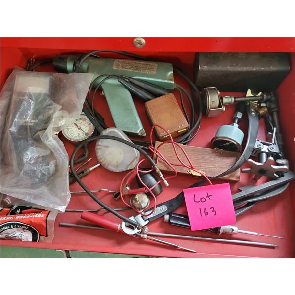 Oil Pressure Gauge, Fuel Pump & Dwell Tach Tester