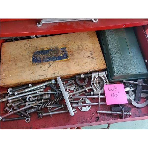 Misc Bolts, Rivet Gun, Tap & Die Set