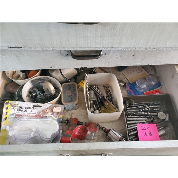 Safety Glasses, Drill Bits & Misc Parts