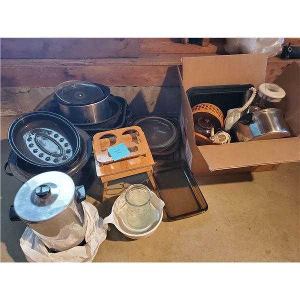 Pots & Pans, Misc Kitchen Items