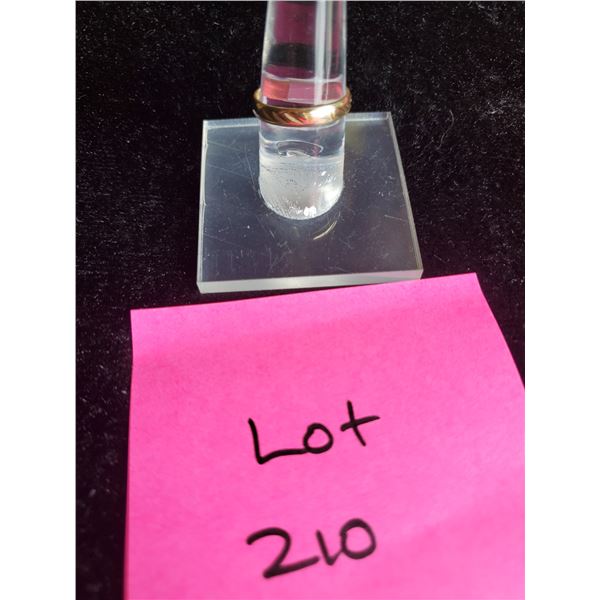 Vintage 10k Gold Wedding Band