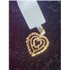 Image 3 : 10k Gold Heart Pendant