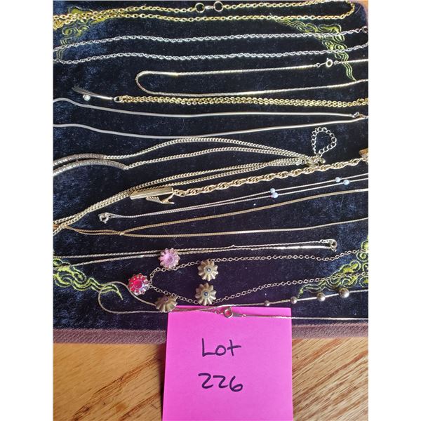 Gold Coloured Necklaces & Pendants