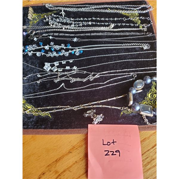 Silver Colour Bracelet, Earrings & Necklaces