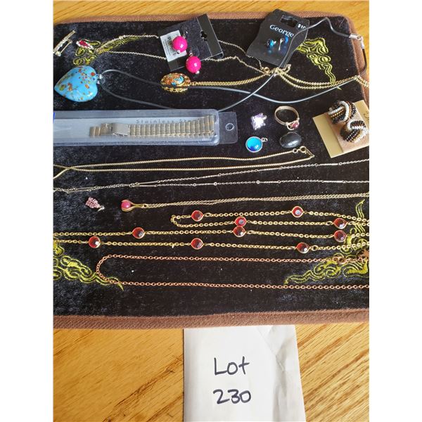 Watch Strap, Earrings, Rings & Pendants