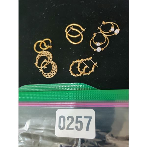Gold Coloured Earrings