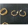 Image 3 : Assorted Gold Hoops & Earrings