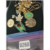 Image 1 : Assorted Necklaces & Brooches
