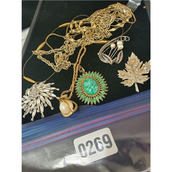 Assorted Necklaces & Brooches
