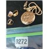 Image 1 : Vintage Pocket Watch, Rings, Chain