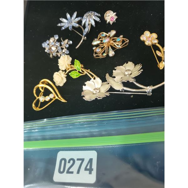 Assorted Brooches