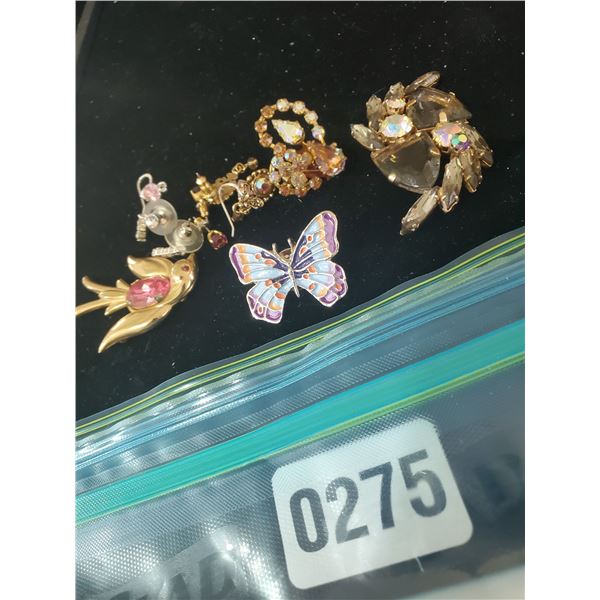 Assorted Earrings & Pins