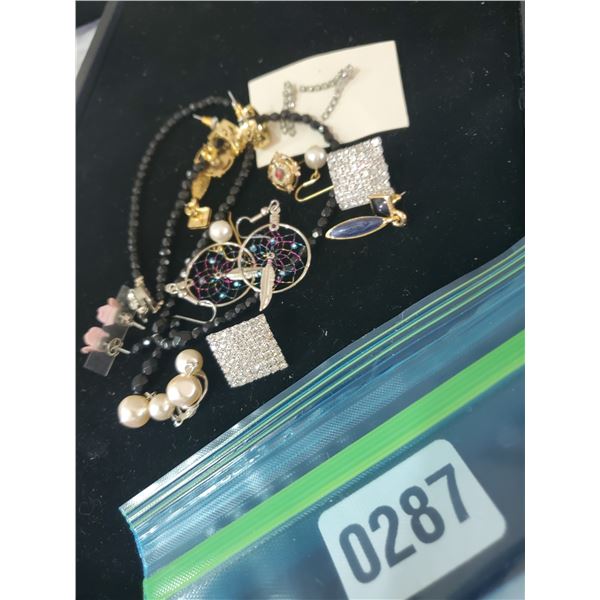 Assorted Earrings & Necklace