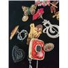 Image 3 : Assorted Pins, Brooches, Earrings