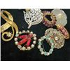 Image 2 : Assorted Brooches