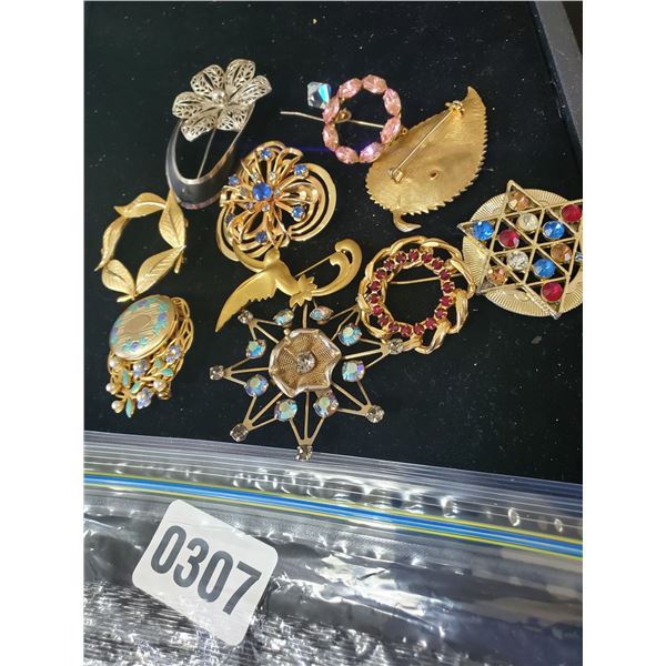 Assorted Brooches