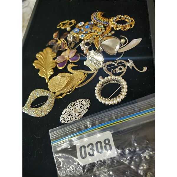 Assorted Brooches