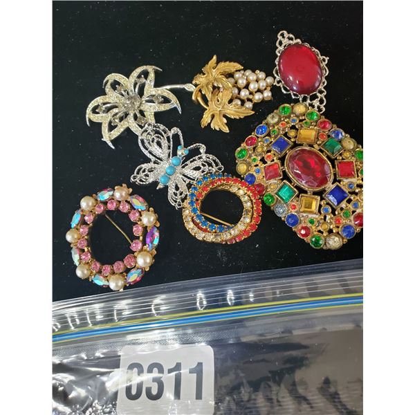 Assorted Brooches