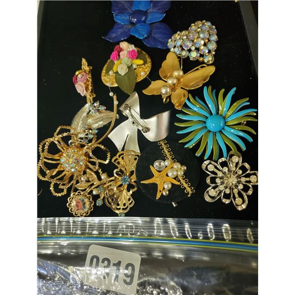 Assorted Brooches