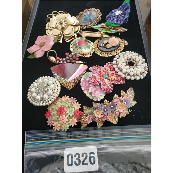 Assorted Brooches