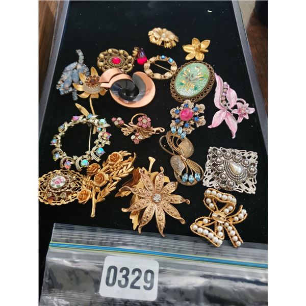 Assorted Brooches