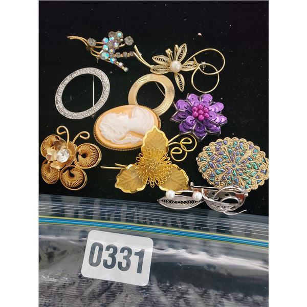 Assorted Brooches