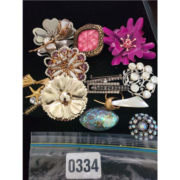Assorted Brooches