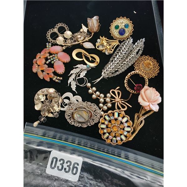 Assorted Brooches