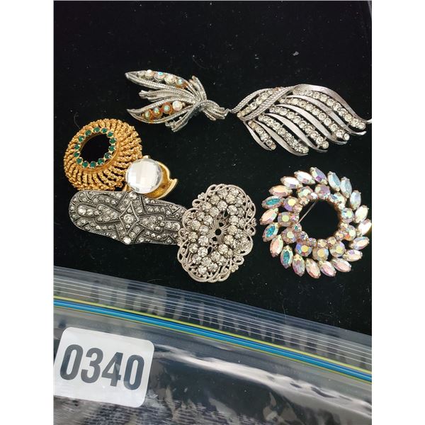 Assorted Brooches
