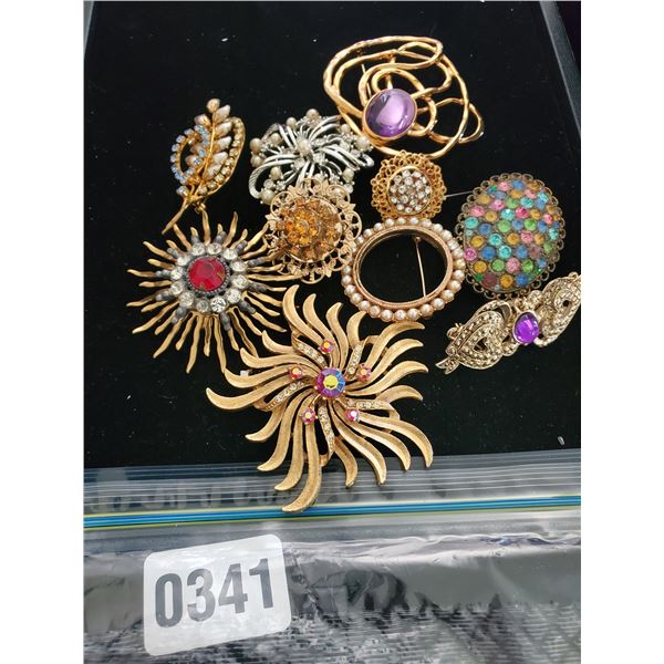 Assorted Brooches